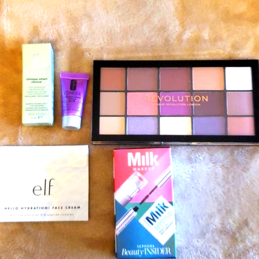 Makeup set Makeup Revolution and Clinique